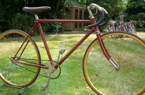 A stunningly restored 1922 Granby with wooden sprint rims owned by Eric Saylis