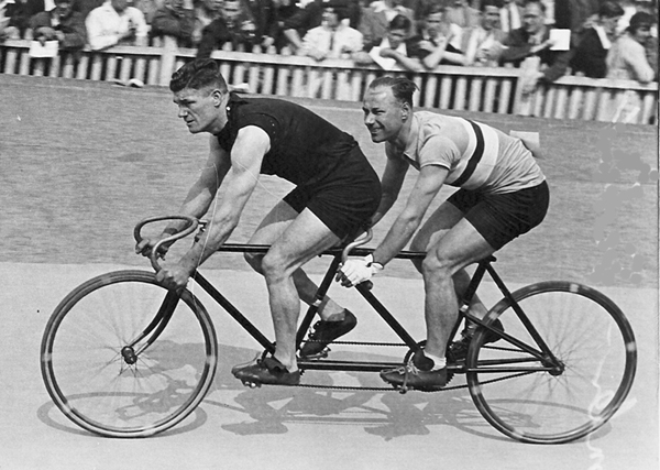 Australia WW1 SPEEDWELL Man & Bicycle Photo 