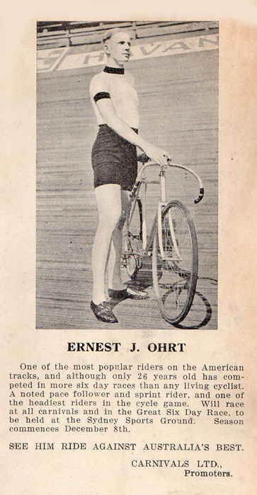 Pre-season publicity for the Ohrt brothers tour of Australia